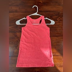 Pink tank top